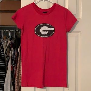 UGA t-shirt. Red is a nice vintage faded